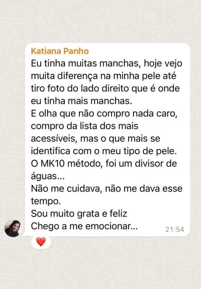 Katiana Panho Depoimento