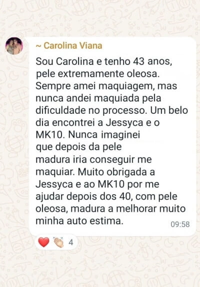 Carolina Viana Depoimento