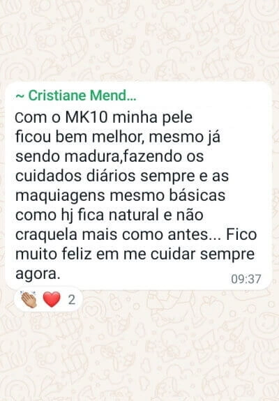 Cristiane Mendes Depoimento